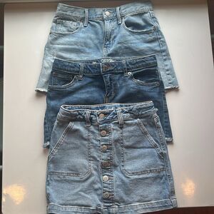 LOT of 3 Girls Denim Bottoms